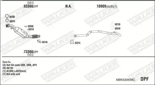 WALKER MBK030939C