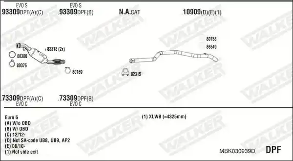 WALKER MBK030939D