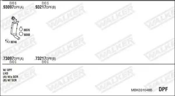 WALKER MBK031048B