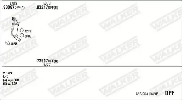 WALKER MBK031049B