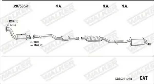WALKER MBK031053