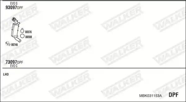 WALKER MBK031153A