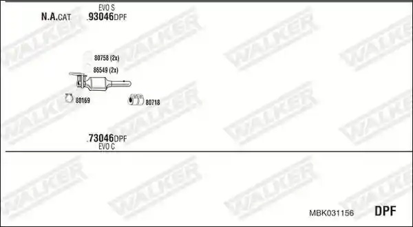 WALKER MBK031156