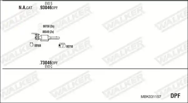 WALKER MBK031157