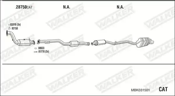 WALKER MBK031501