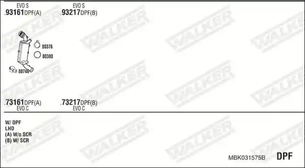 WALKER MBK031575B