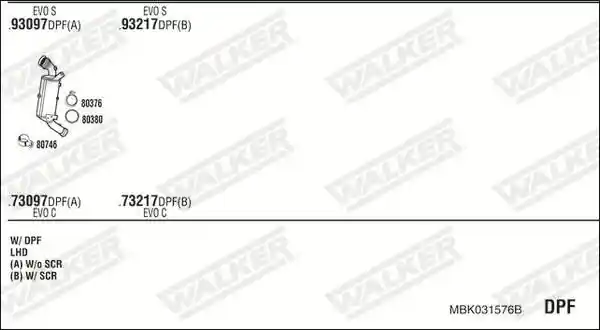 WALKER MBK031576B