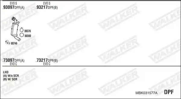 WALKER MBK031577A
