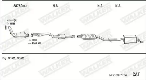 WALKER MBK032799A