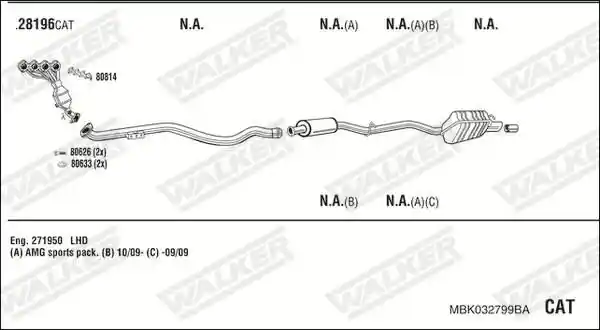 WALKER MBK032799BA