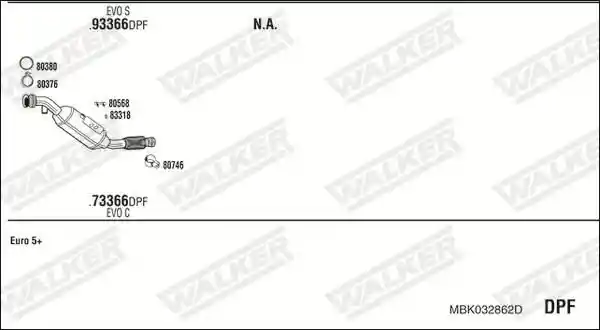 WALKER MBK032862D