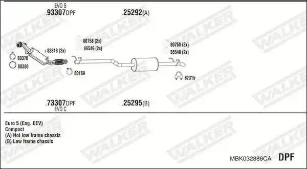WALKER MBK032886CA