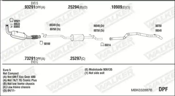 WALKER MBK032887B