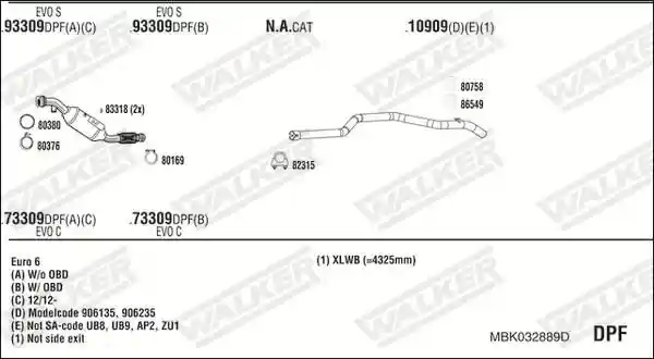 WALKER MBK032889D