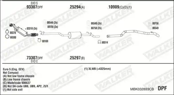 WALKER MBK032893CB