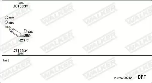 WALKER MBK032901A