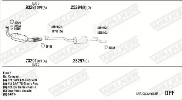 WALKER MBK032903B