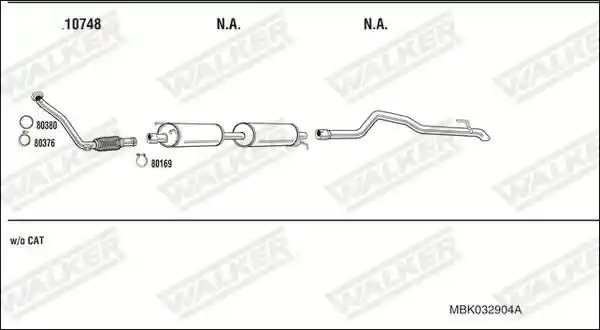 WALKER MBK032904A