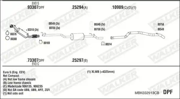 WALKER MBK032913CB