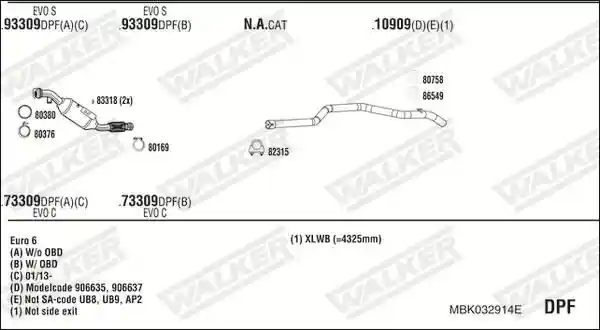 WALKER MBK032914E