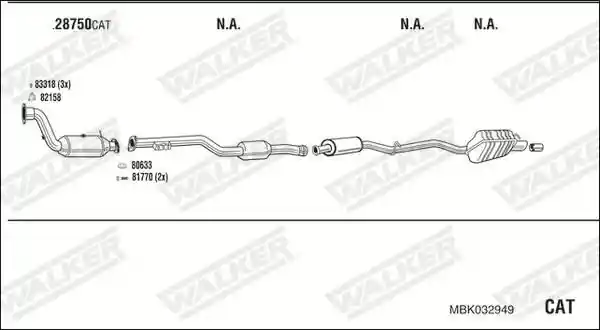 WALKER MBK032949