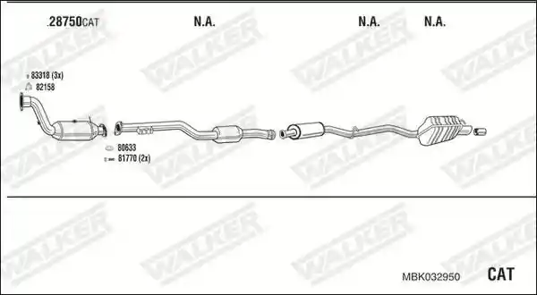 WALKER MBK032950