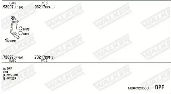WALKER MBK032955B