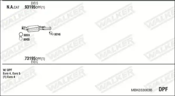 WALKER MBK033063B