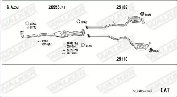 WALKER MBK054949