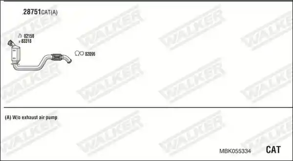 WALKER MBK055334