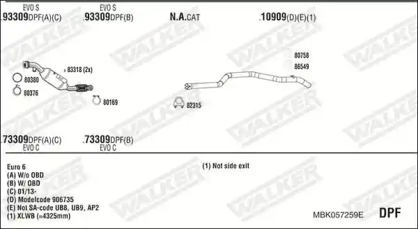 WALKER MBK057259E
