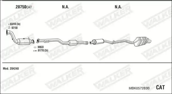 WALKER MBK057283B