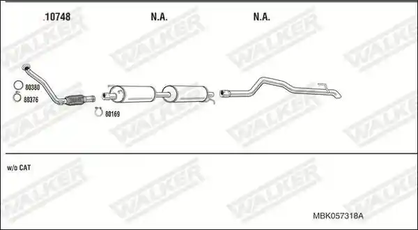 WALKER MBK057318A