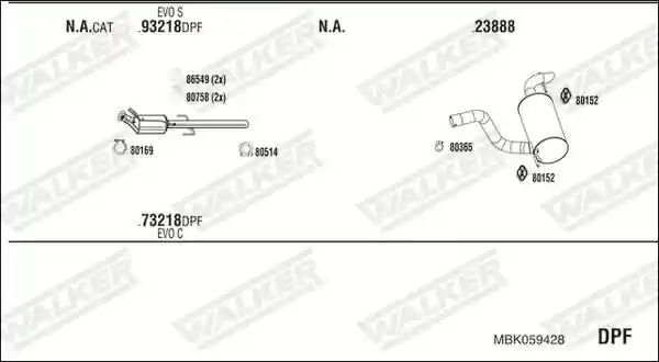 WALKER MBK059428