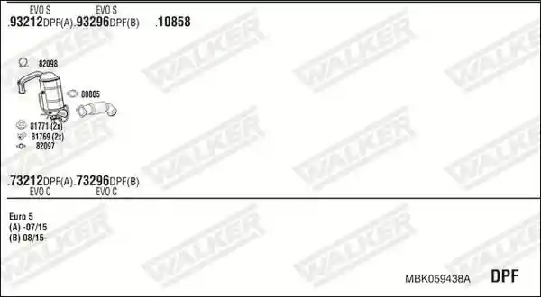 WALKER MBK059438A