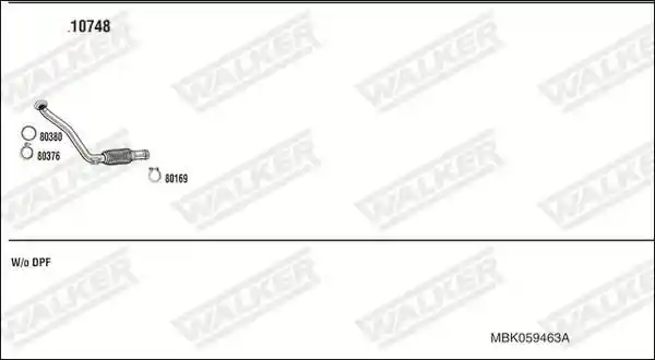 WALKER MBK059463A