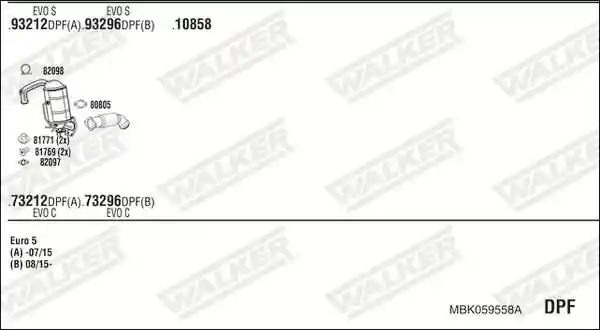 WALKER MBK059558A