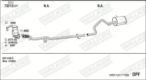 WALKER MBK100171BB