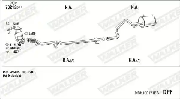 WALKER MBK100171FB