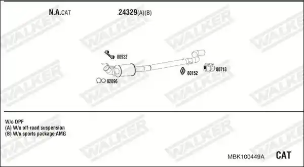 WALKER MBK100449A