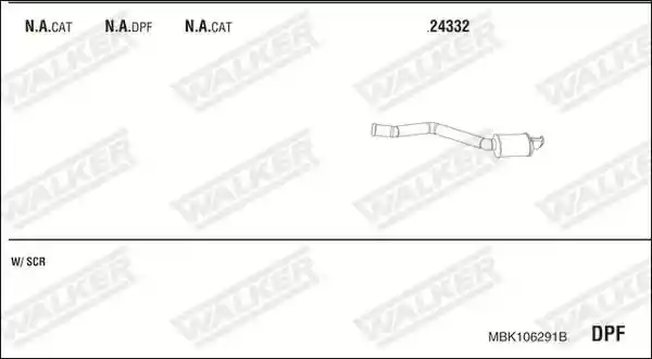 WALKER MBK106291B