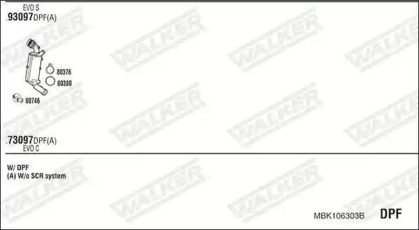 WALKER MBK106303B