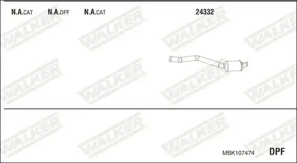 WALKER MBK107474