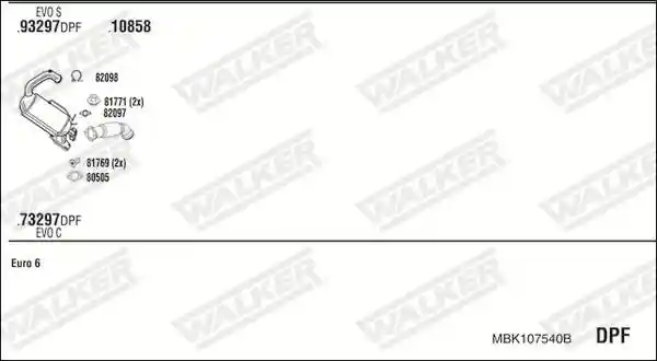 WALKER MBK107540B