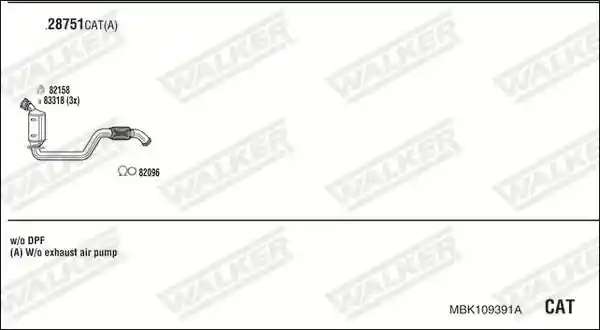 WALKER MBK109391A