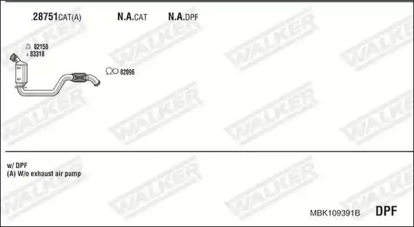 WALKER MBK109391B