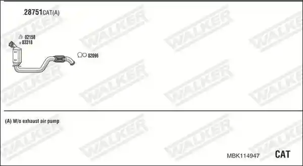 WALKER MBK114947