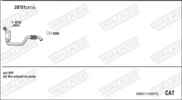 WALKER MBK114997A