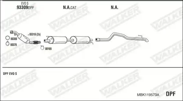 WALKER MBK119573A
