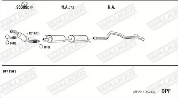 WALKER MBK119574A